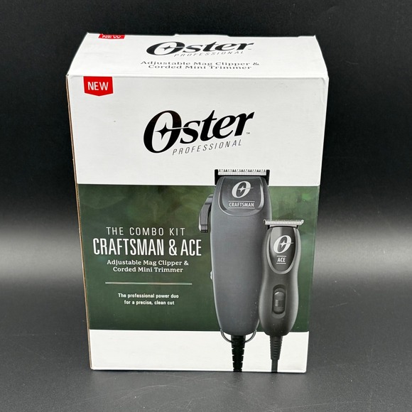 Oster Professional Other - Oster Professional Craftsman & Ace Combo Kit Hair Clipper Mini Trimmer Black